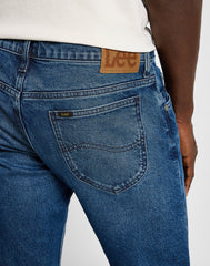Lee Męskie Spodnie Jeansowe Rider Blue Abyss 112355794 L701008561