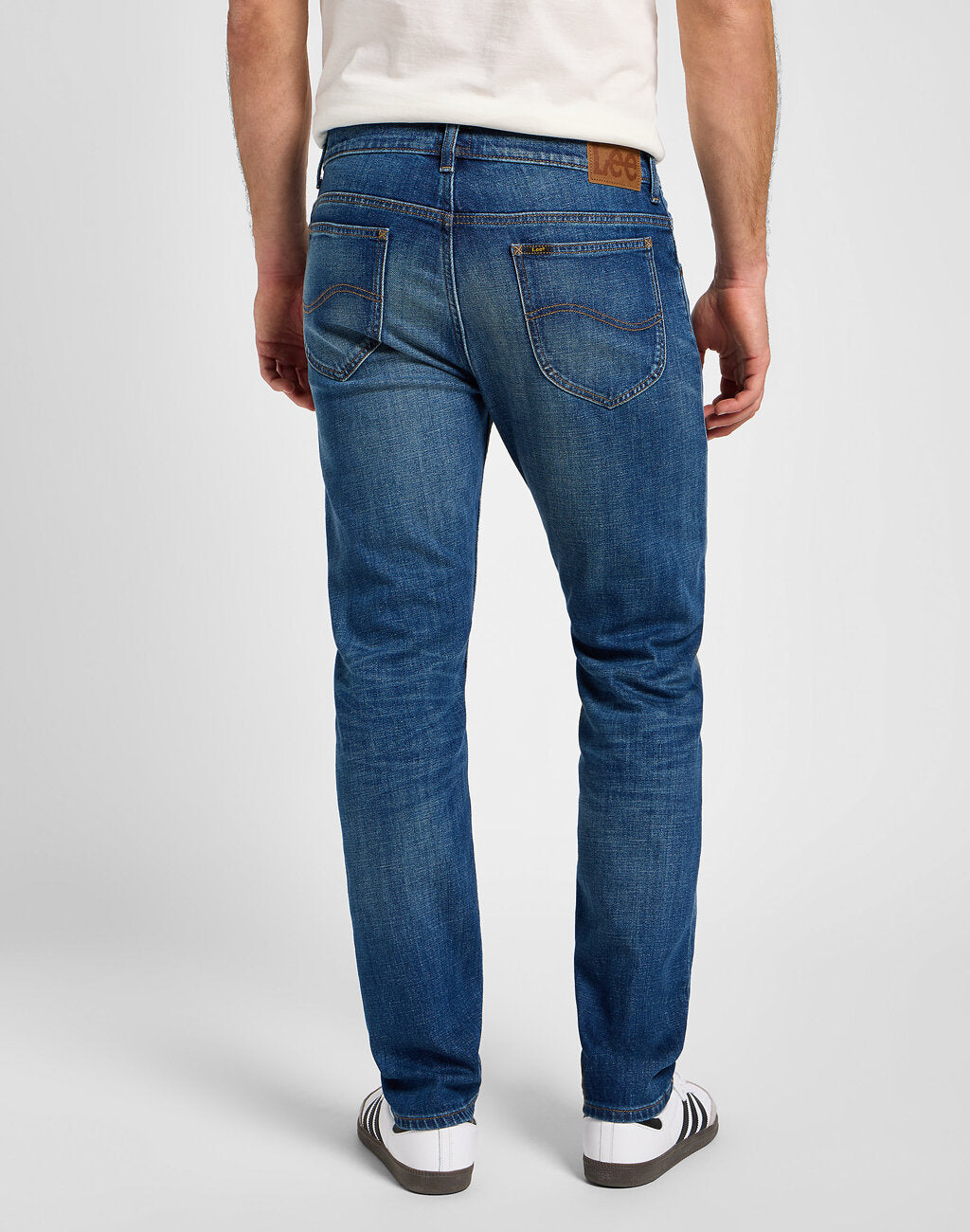 Lee Rider Męskie Spodnie Jeansowe Jeansy Dżinsy Baker Blue 112359539 L701016431