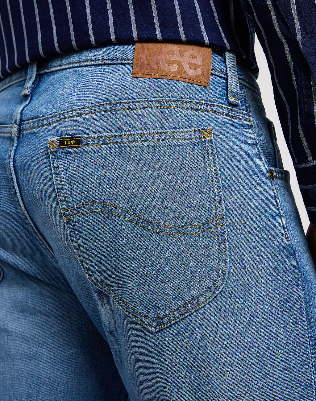Lee Rider Męskie Spodnie Jeansowe Jeansy Dżinsy Worn In Travis 112349324 L701007782