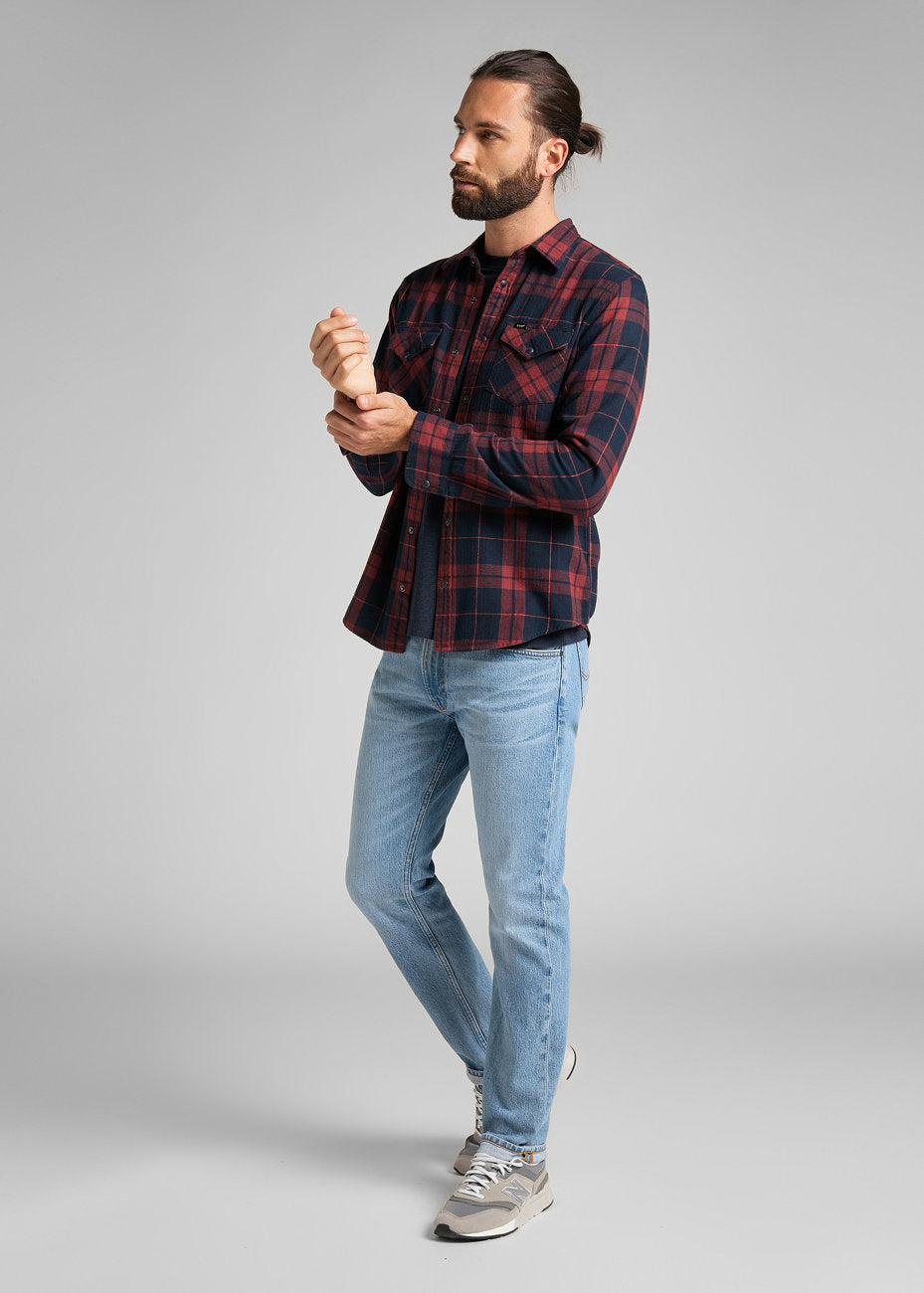 LEE RIDER MĘSKIE SPODNIE JEANSOWE WORN NEW HILL L701MWIR 112140644