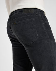 LEE RIDER MĘSKIE SPODNIE MATERIAŁOWE SZTRUKSOWE DARK MUTED GRAY 112355800 L701008531