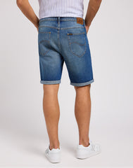 Męskie Krótkie Spodenki Jeansowe Lee Rider Short Warm Breeze 112349232 L73F016080