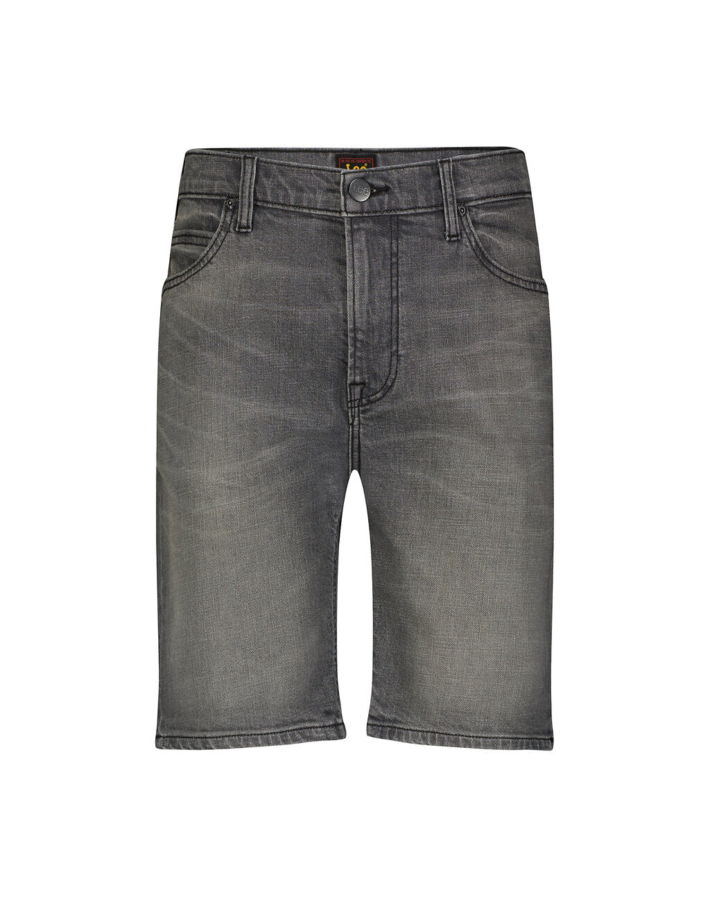 LEE RIDER SHORT MĘSKIE SZORTY KRÓKIE SPODENKI JEANSOWE WASHED GREY 112349328 L73F015973