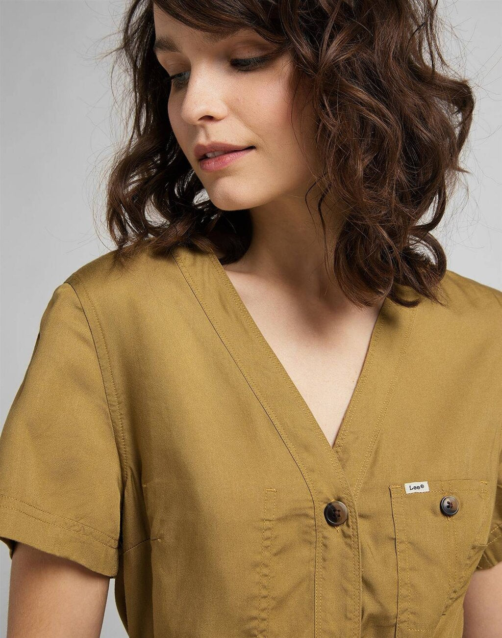 LEE SAFARI DRESS DAMSKA SUKIENKA SAFARI L50NBPSH 112111365