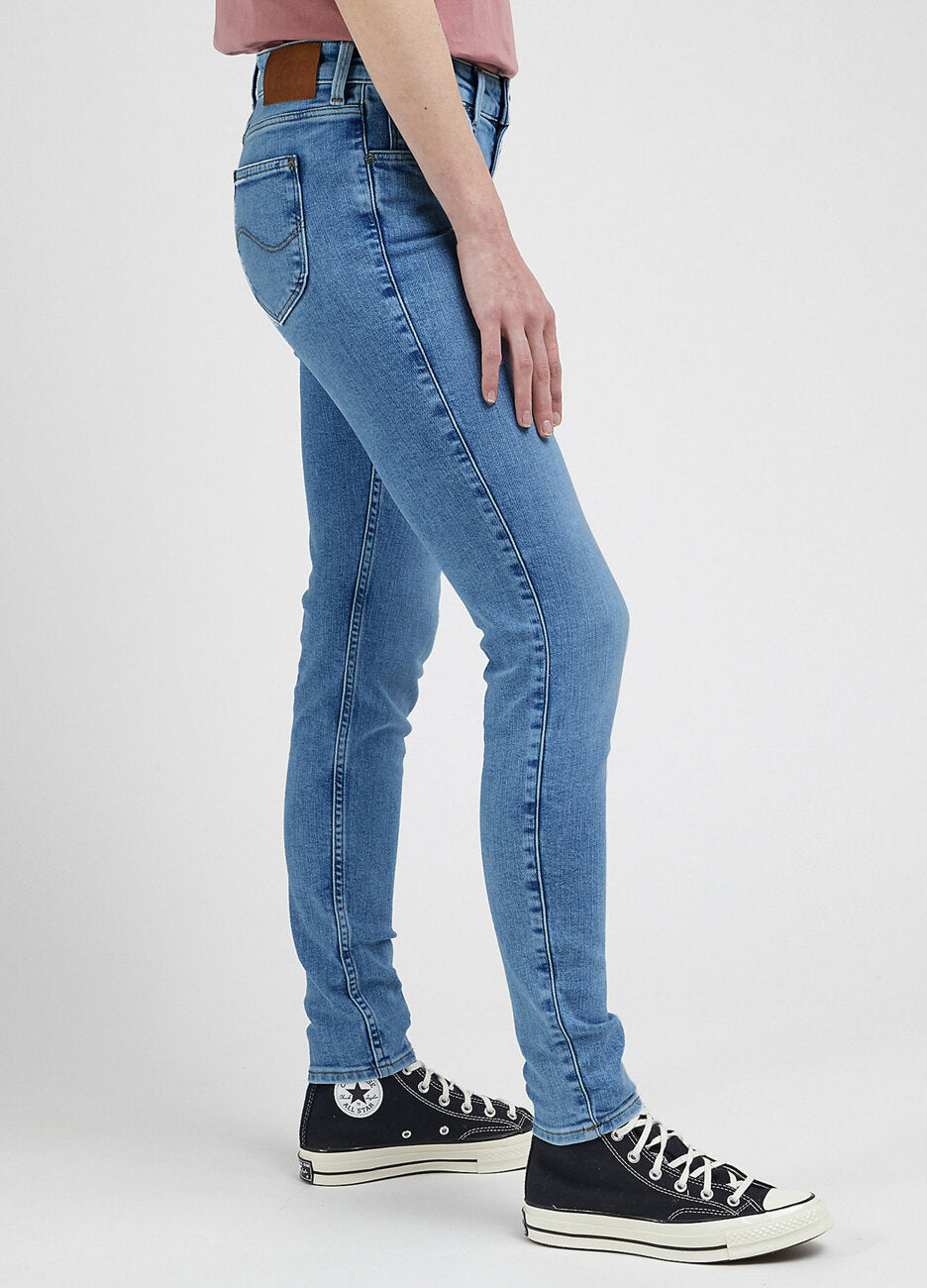 Lee Scarlett Damskie Spodnie Jeansowe Jeansy Dżinsy Majestic Wave L526GUD30 112338294