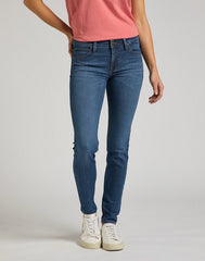 Spodnie Jeansowe Damskie Lee Scarlett Mid Worn L526CGMZ 112319928
