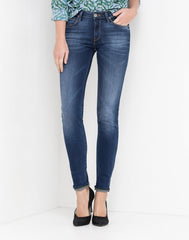 LEE SCARLETT DAMSKIE SPODNIE JEANSOWE NIGHT SKY L526HAIM 112111680