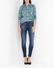 LEE SCARLETT DAMSKIE SPODNIE JEANSOWE NIGHT SKY L526HAIM 112111680