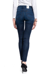 LEE SCARLETT HIGH DAMSKIE SPODNIE JEANSOWE CLEAN WHEATON L626RKEX 112140401