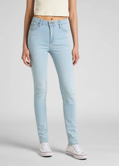 LEE SCARLETT HIGH DAMSKIE SPODNIE JEANSOWE JOANNA LIGHT L626OPLE 112318861