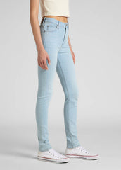 LEE SCARLETT HIGH DAMSKIE SPODNIE JEANSOWE JOANNA LIGHT L626OPLE 112318861
