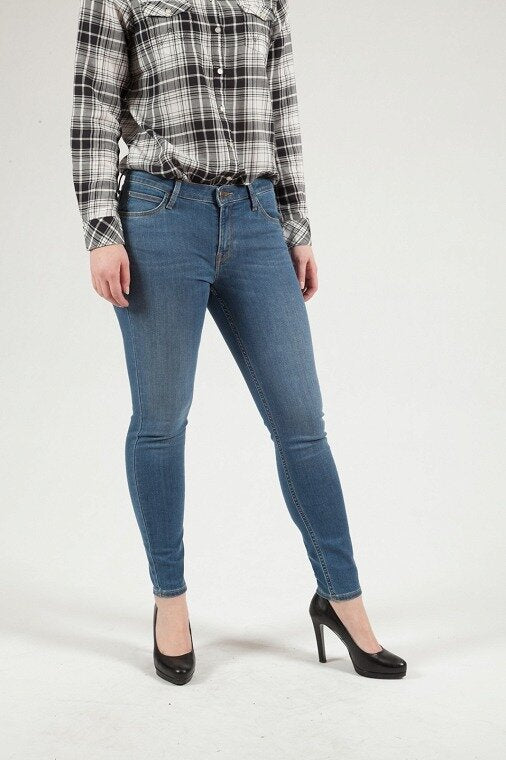 LEE SCARLETT MID DAMSKIE SPODNIE JEANSOWE TIVERTON L526EMJG 112111607