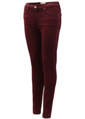 Spodnie Damskie Lee Skinny Scarlett Rich Burgundy L526GHIS