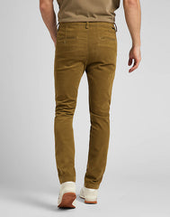 LEE SLIM CHINO MĘSKIE SPODNIE SZTRUKSOWE SZTRUKS TUMBLEWEED L71LAXDH 112321640