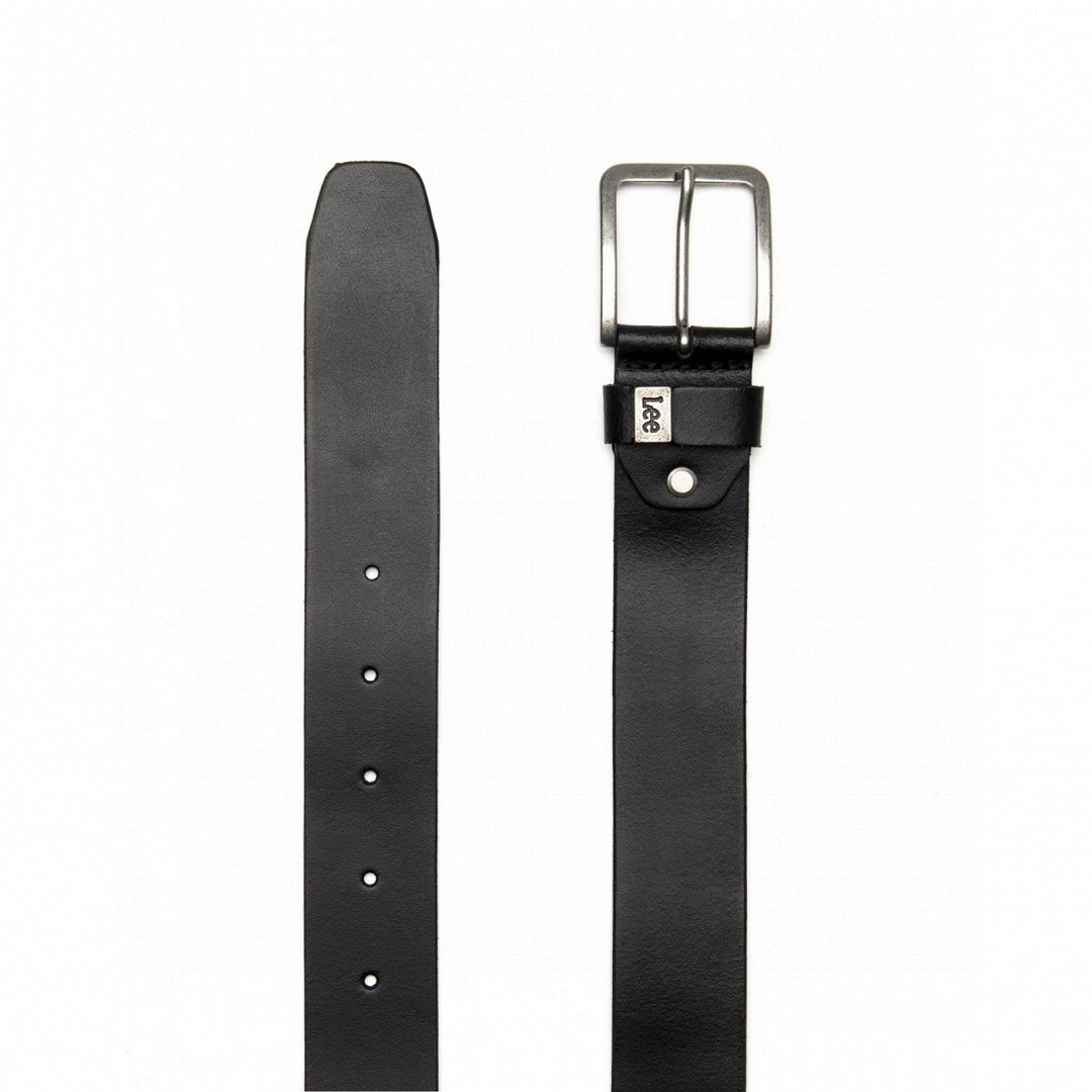 LEE SMALL LOGO BELT MĘSKI PASEK SKÓRZANY KLASYCZNY BLACK LA035301 112124604