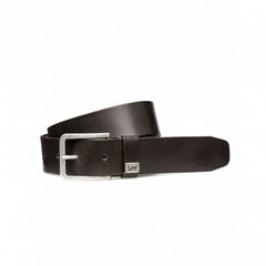 LEE SMALL LOGO BELT MĘSKI PASEK SKÓRZANY KLASYCZNY DARK BROWN LA035324 112124607
