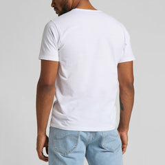 LEE SS PICTURE TEE MĘSKI T-SHIRT WHITE L60ZFE12 112113658