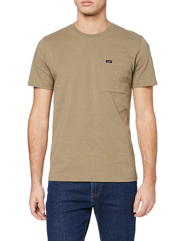 LEE SS POCKET TEE MĘSKI T-SHIRT UTILITY GREEN L64PSWNG 112115851