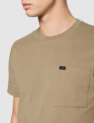 LEE SS POCKET TEE MĘSKI T-SHIRT UTILITY GREEN L64PSWNG 112115851