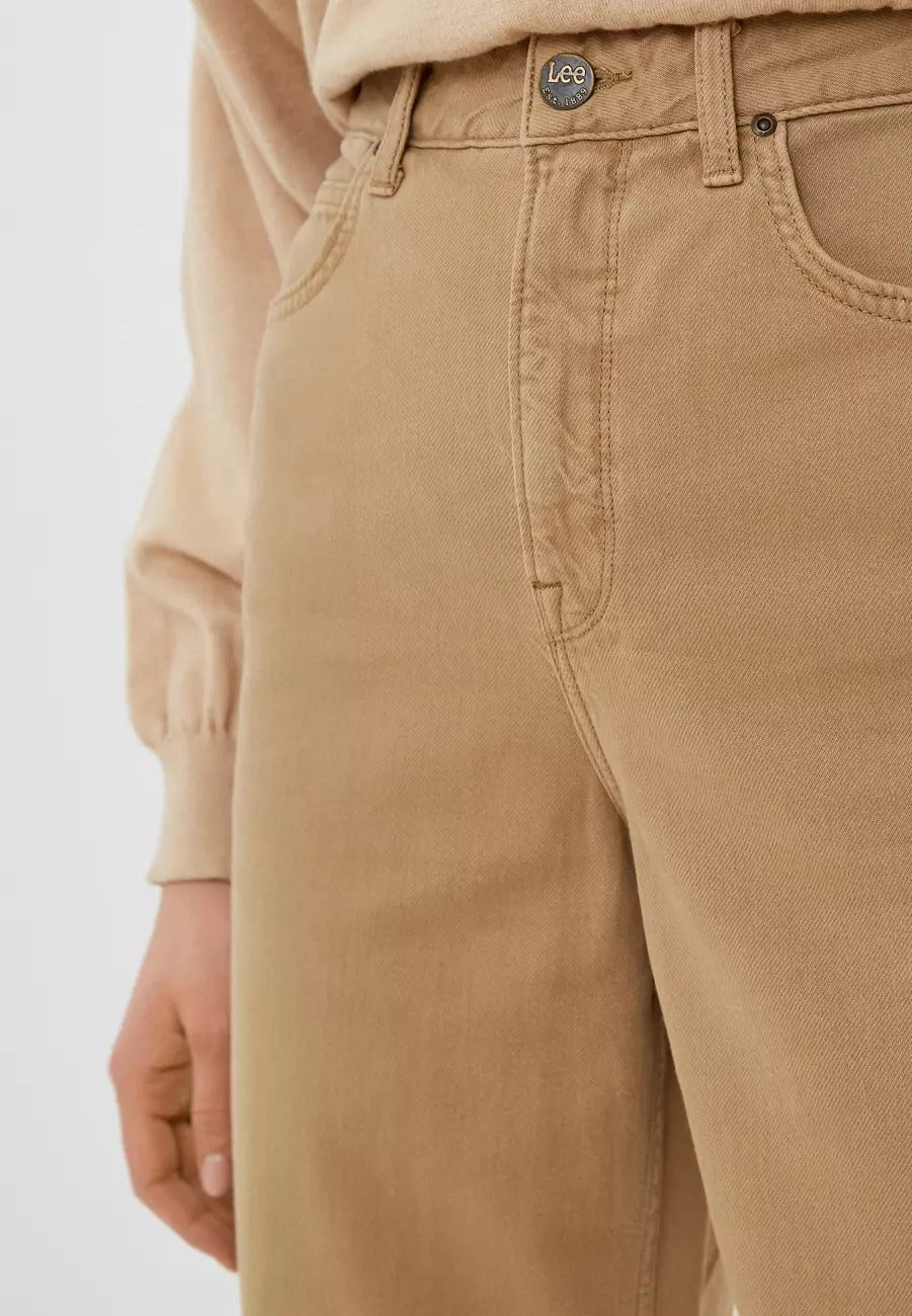 LEE STELLA TAPERED DAMSKIE SPODNIE JEANSOWE STONE GREY L31JSM98 112143812
