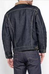 LEE STORM RIDER MĘSKA KURTKA JEANSOWA LOGO GUZIKI RINSE L87BRD36 112122887