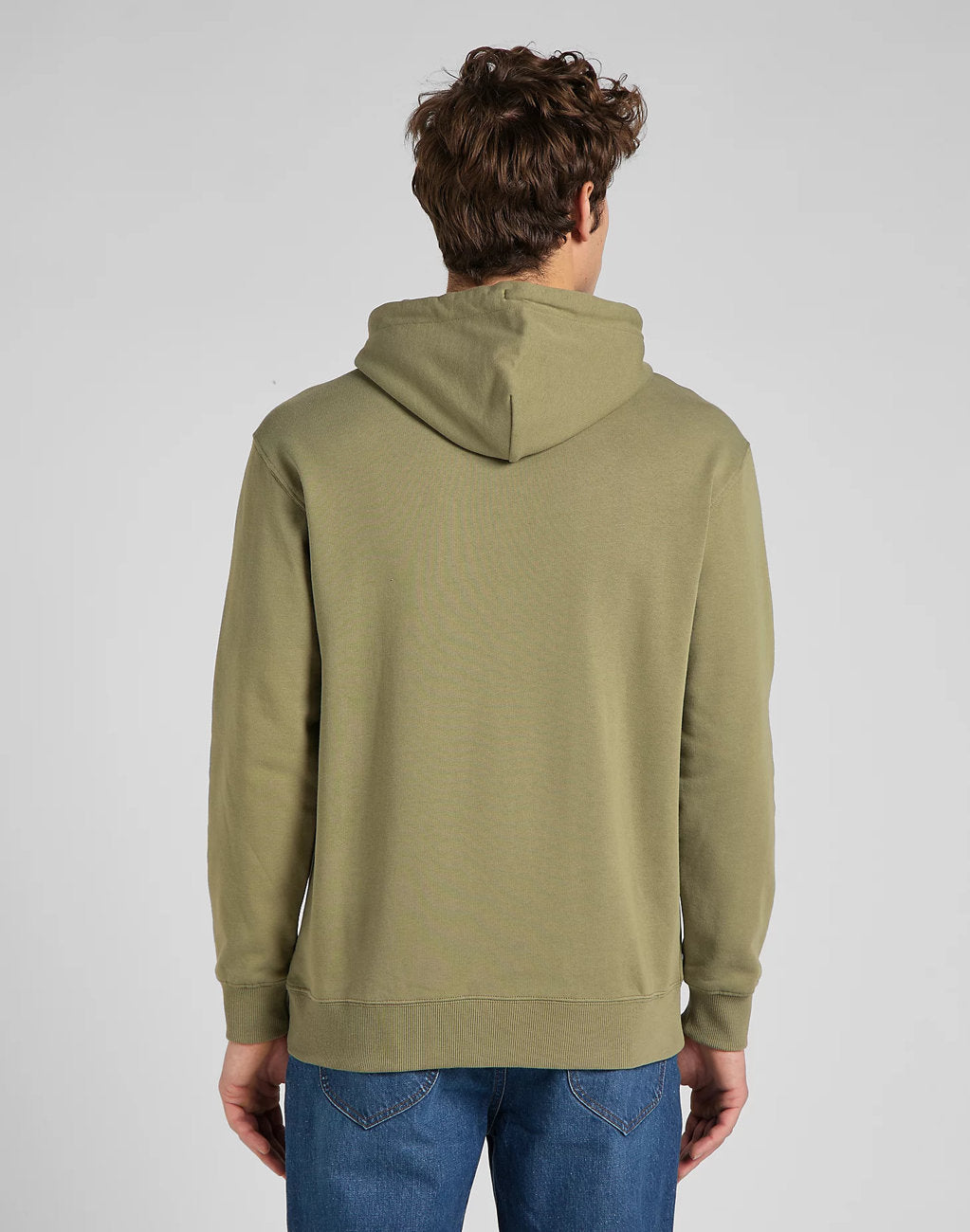 LEE TOPS' EM ALL HOODIE MĘSKA BLUZA Z KAPTUREM BRINDLE GREEN L83RSPUA 112145615