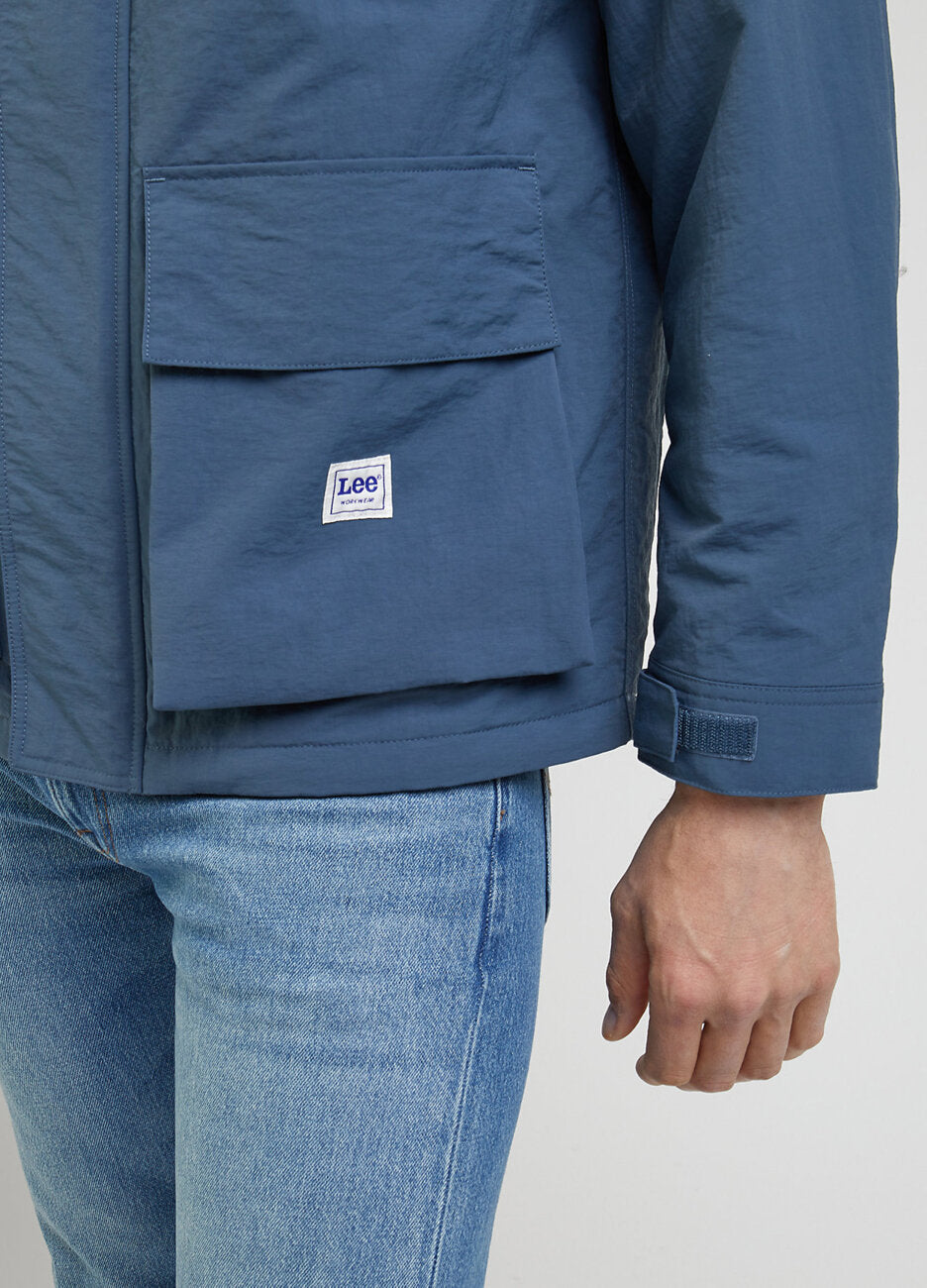 LEE UTILITY JACKET MĘSKA KURTKA ZIMOWA CIEPŁA DEEP WATERS 112341654 LM16045023