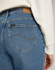 LEE WIDE LEG LONG DAMSKIE SPODNIE JEANSOWE VINTAGE LEWES L31ZMWMQ 112139891