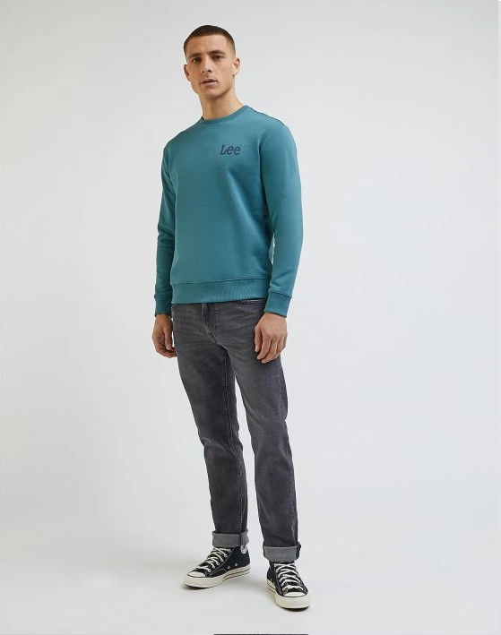 Lee Wobbly Sws Meska Bluza Bez Kaptura Nierozpinana Eden L81MRFA64