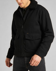 LEE WOOL JACKET BLACK L86PCS01 112140954