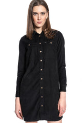 LEE WORKSHIRT DRESS DAMSKA SUKIENKA BLACK L50SMR01 112111405