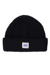 Lee Workwear Beanie Męska Czapka Na Zimę Ciepła Black 112342461 LP75011656