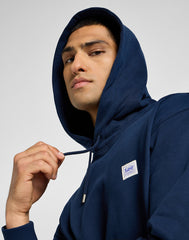 LEE WW HOODIE MĘSKA BLUZA Z KAPTUREM NIEROZPINANA INKY BLUE 112355612 LM02008543