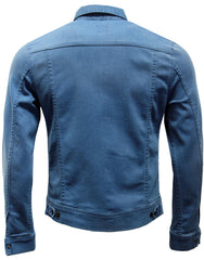 LEE ZIP JACKET MĘSKA KURTKA JEANSOWA BB FINISH L89DCGBB