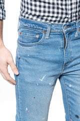 Levi’s 510 Skinny Spodnie Męskie Jeansowe Niebieskie 055100764
