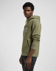 MĘSKA BLUZA LEE BIG LOGO HOODIE MERCANTILE GREEN 112370453