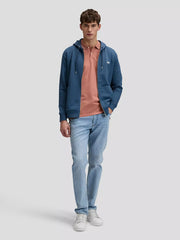 MESKA BLUZA LEE ESS LEE FULL ZIP HOODIE ACADEMY BLUE 112376392