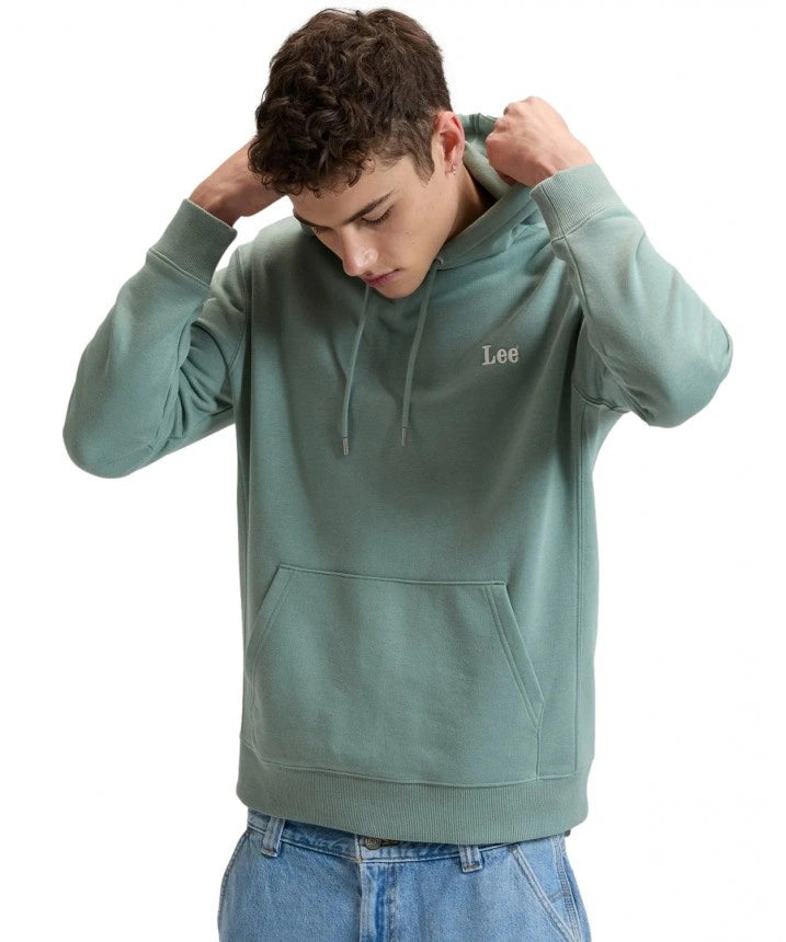 MESKA BLUZA LEE ESSENTIAL LEE HOODIE DESERT SAGE 112376421