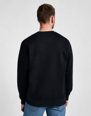 Męska Bluza Lee Logo Crew SWS Jet Black 112355660