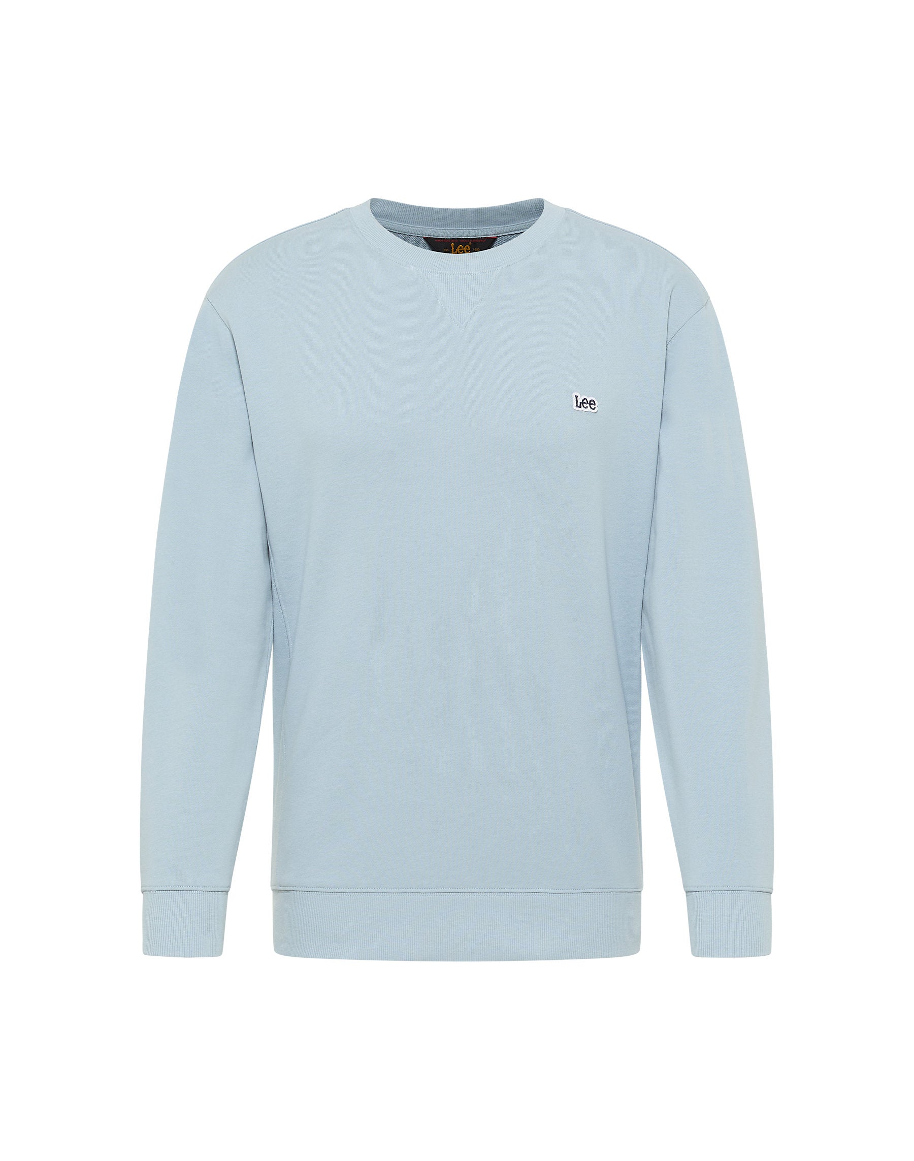 Męska Bluza Lee Patch Crew Sws Concrete Gray 112363879