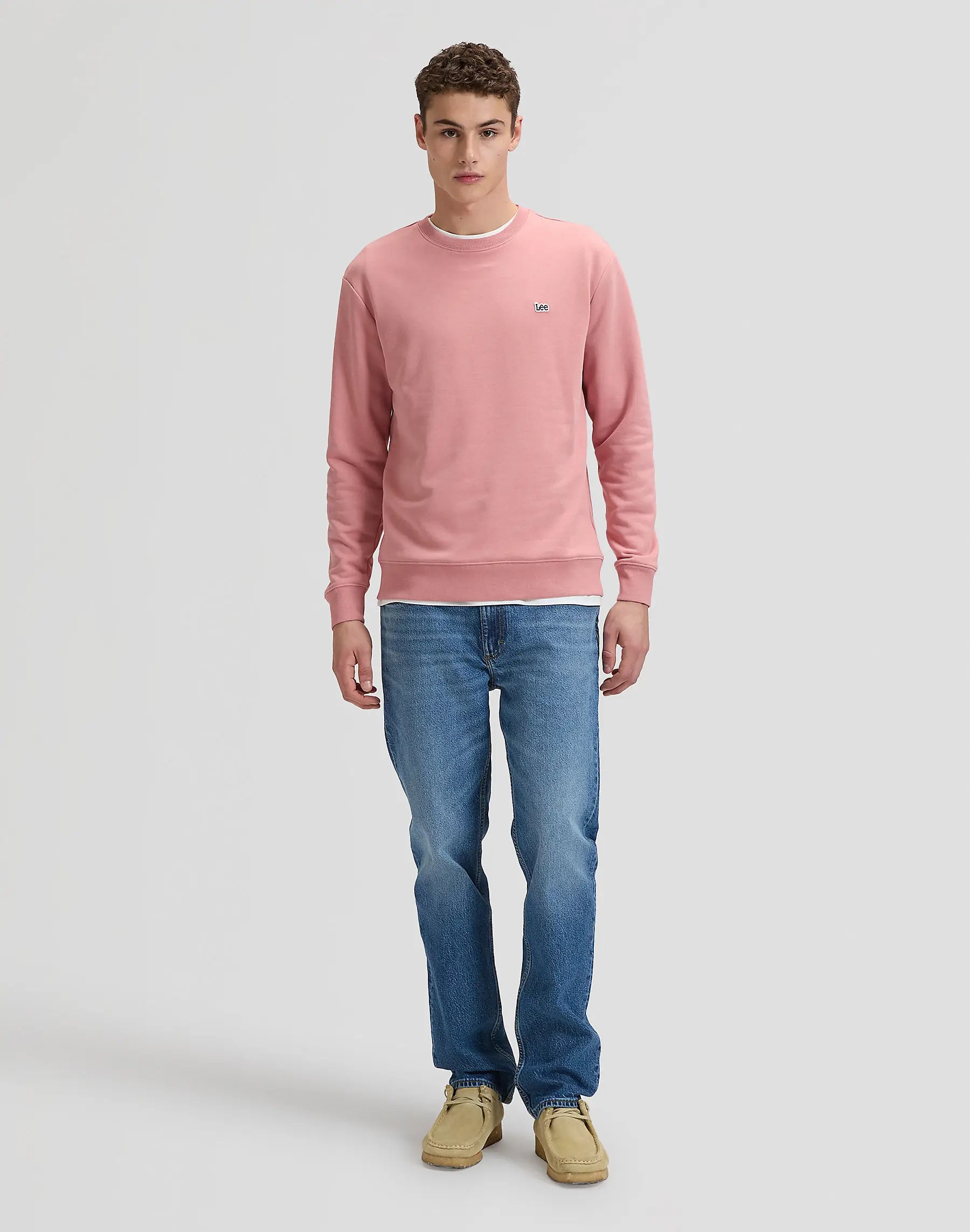 MESKA BLUZA LEE PATCH CREW SWS MALLORY 112376926