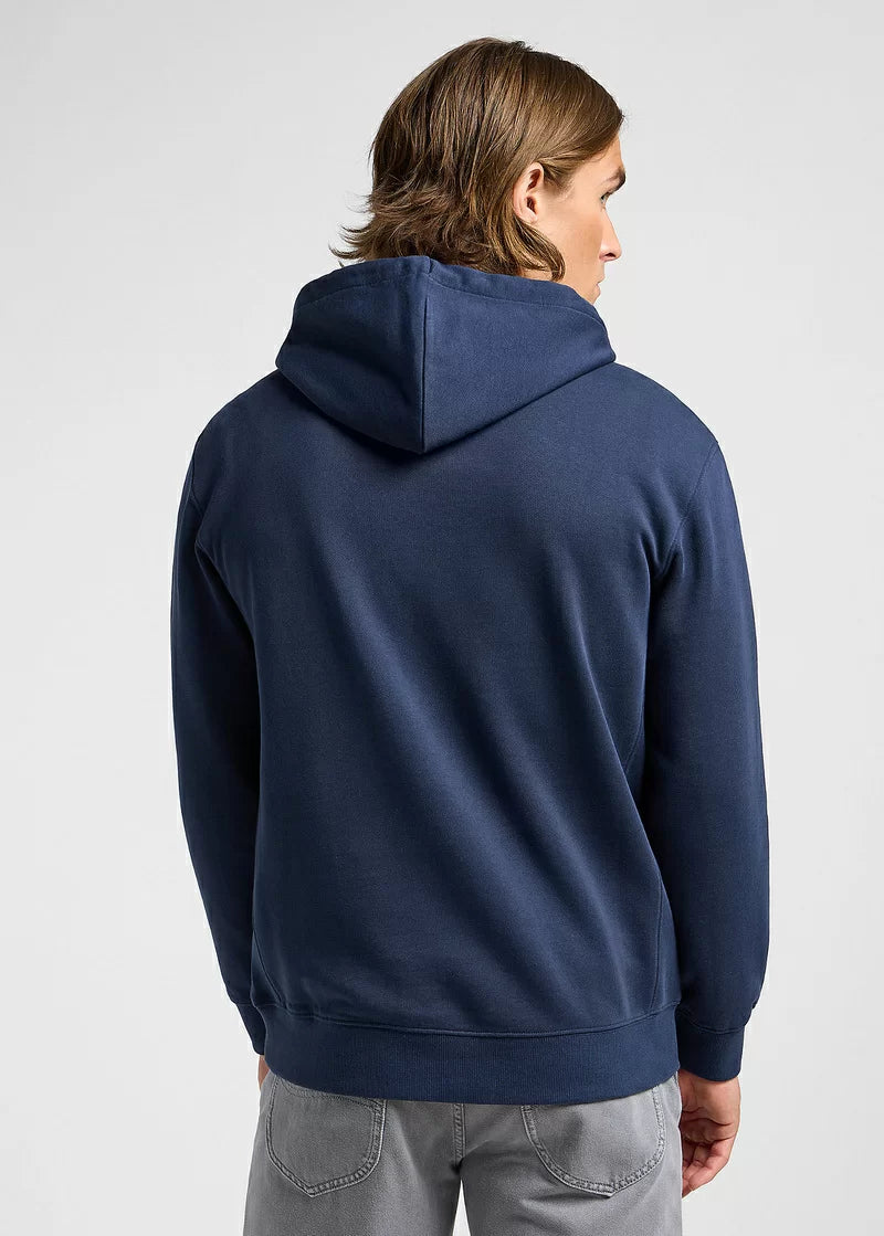 Męska Bluza Lee Plain Hoodie Mood Indigo 112363881