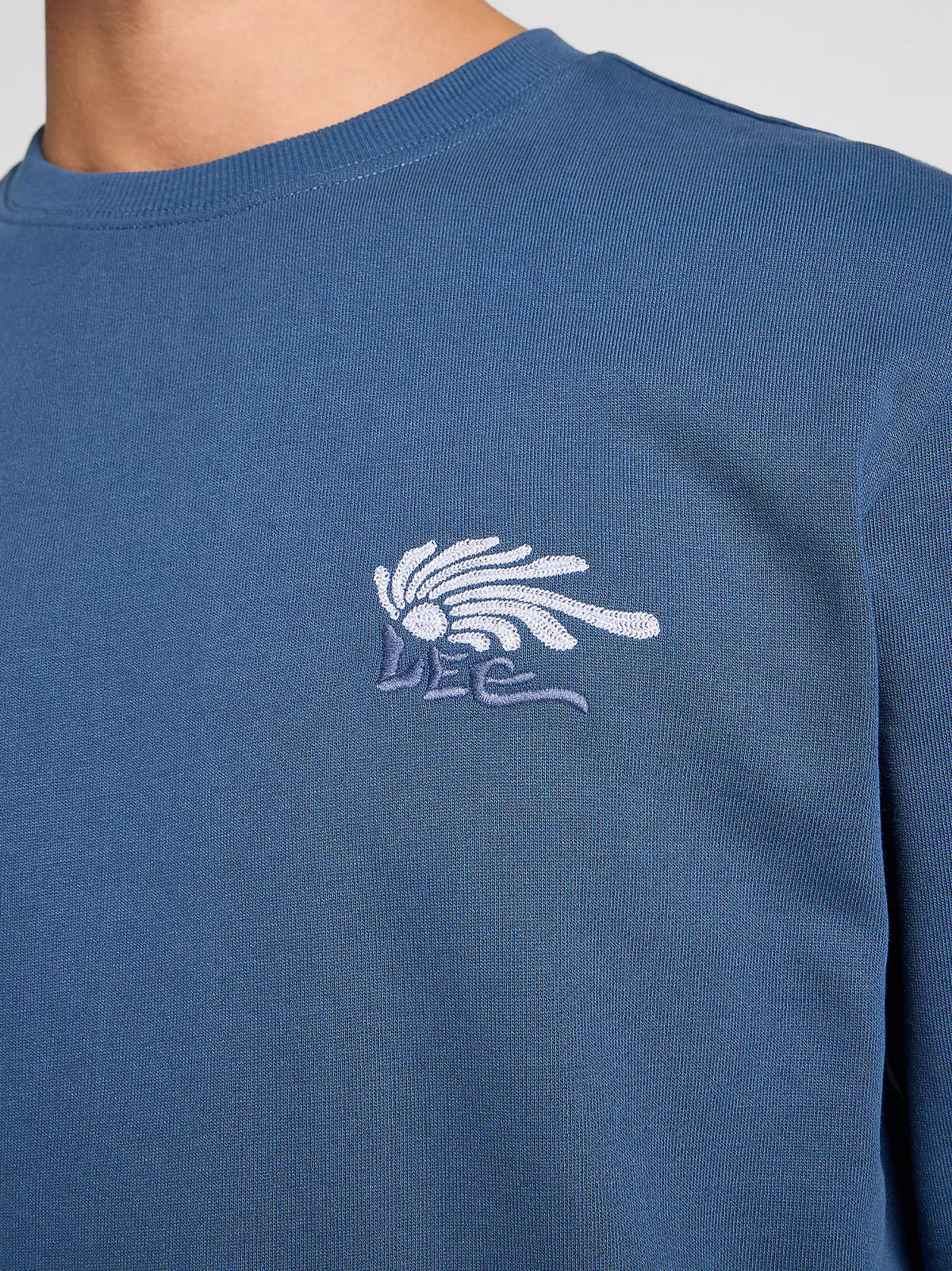 MESKA BLUZA LEE REGULAR CORE SWS ORION BLUE 112363878