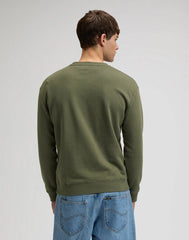 MESKA BLUZA LEE WOBBLY LEE SWS LICHEN OLIVE 112376437
