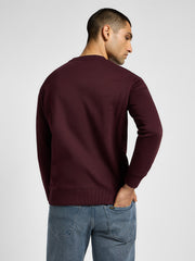 MESKA BLUZA LEE WOBBLY LEE SWS VELVET BEET 112355744
