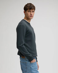 MESKA BLUZA LEE WOBBLY LEE SWS WASHED BLACK 112376439