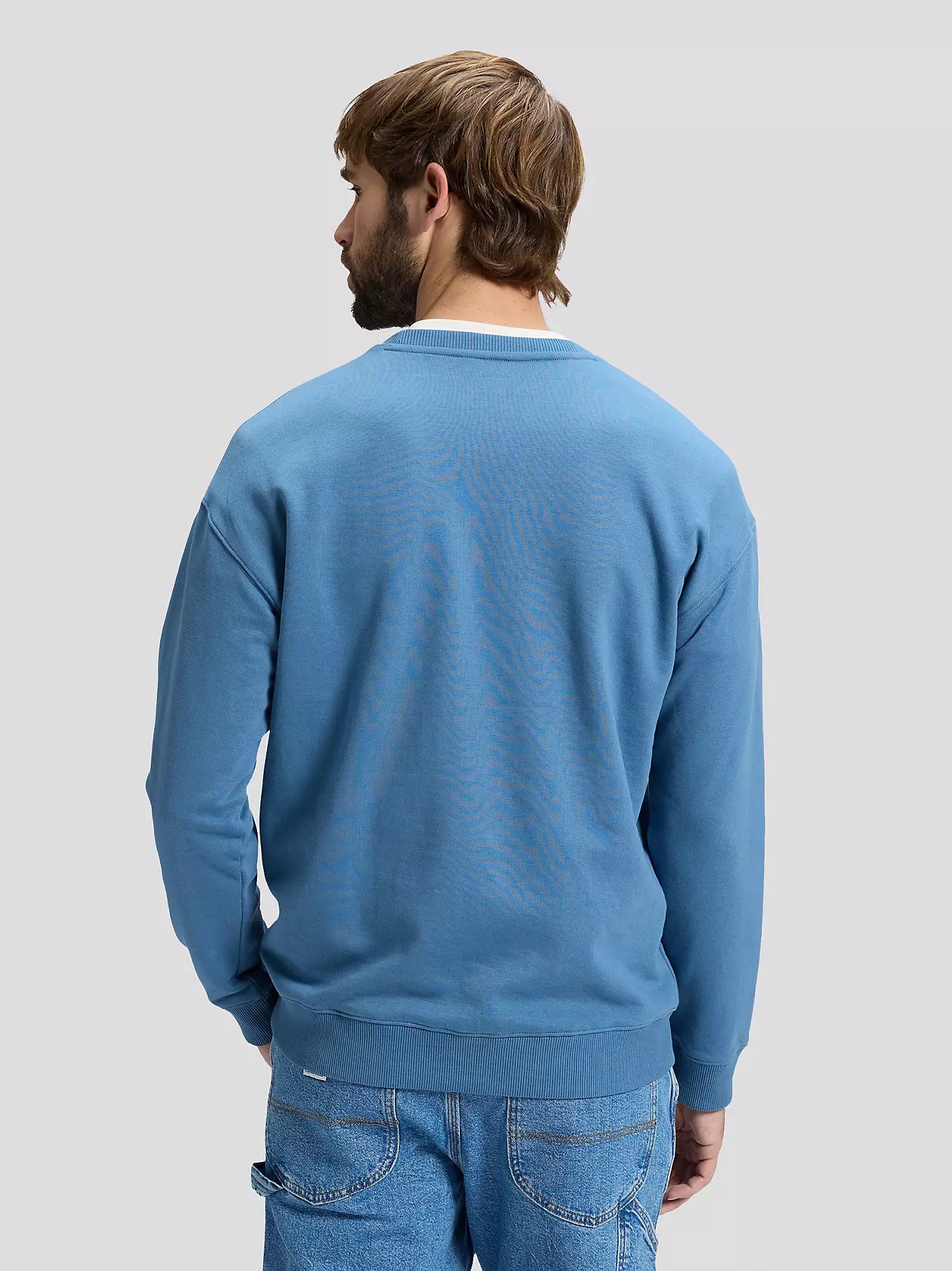 Męska Bluza Lee Workwear SWS Work Blue 112378762