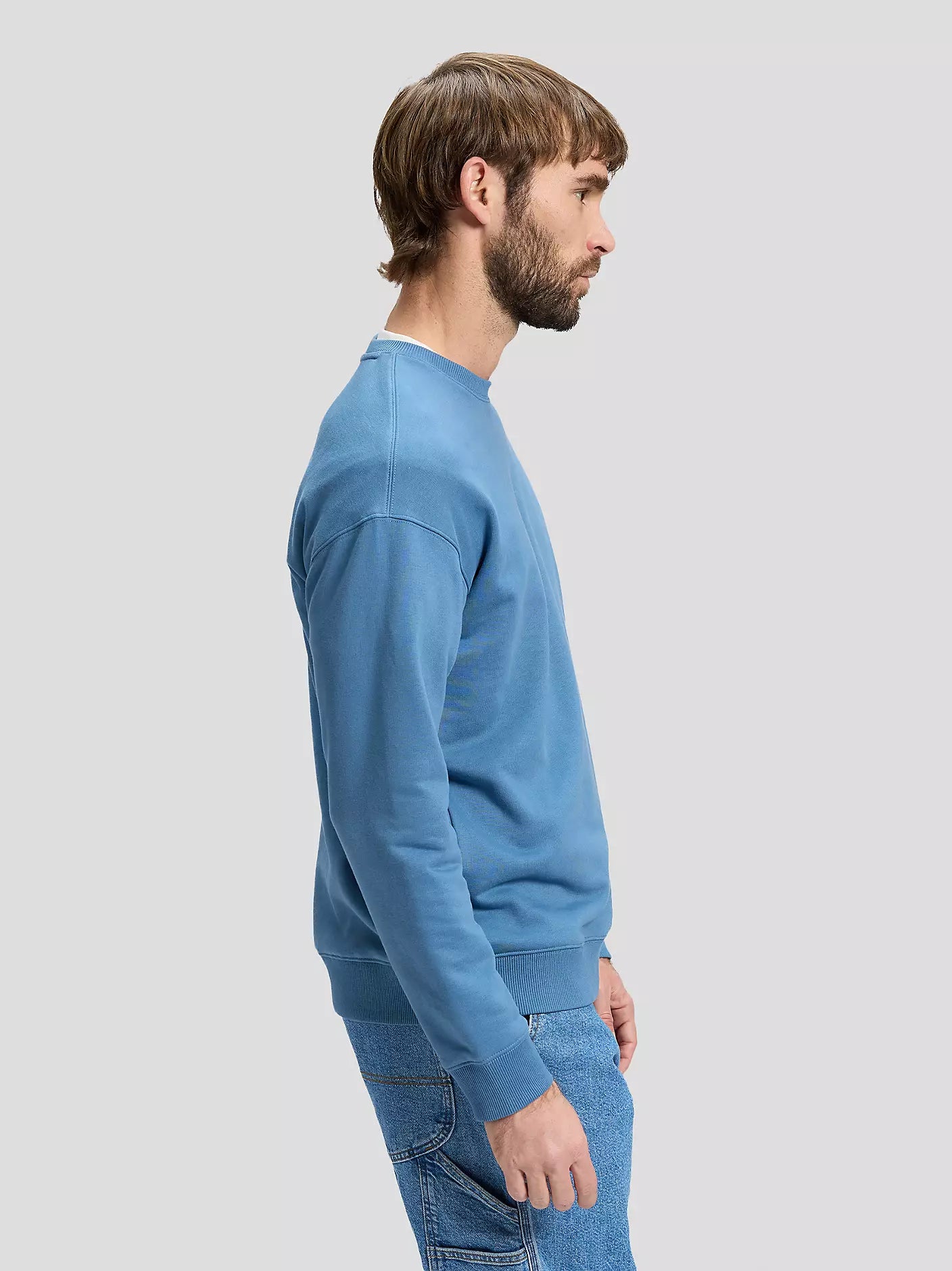Męska Bluza Lee Workwear SWS Work Blue 112378762