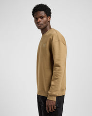 Męska Bluza Lee WW Essential Crew Dark Khaki 112372357