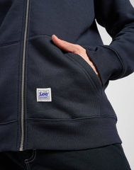 MESKA BLUZA LEE WW FULL ZIP HOODIE REBEL NAVY 112372339